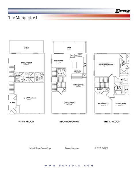 The Marquette II 3Bed 2323Sqft